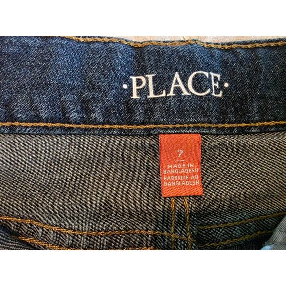 H&M Kids Denim Short– Size 6–7 (Dark & Light Wash, NWT) - Picture 4 of 6